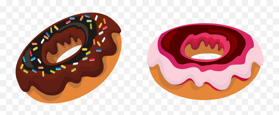 Emoji Clipart Donut Emoji Donut - Transparent Background Doughnut Clipart,Emoji Donuts