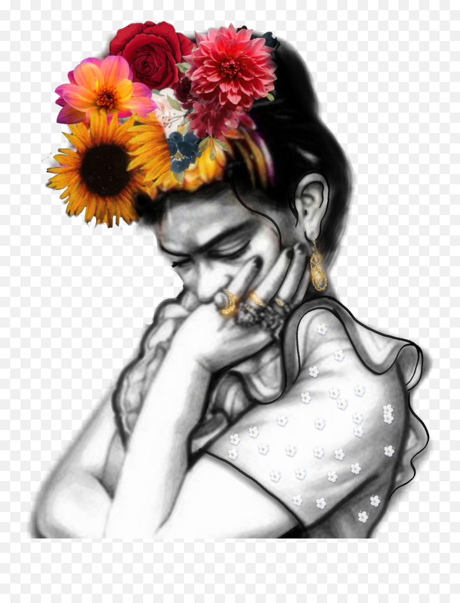 The Most Edited - Vector Frida Kahlo Png Emoji,Frida Khalo Emoji