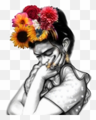 The Most Edited - Vector Frida Kahlo Png Emoji,Frida Khalo Emoji