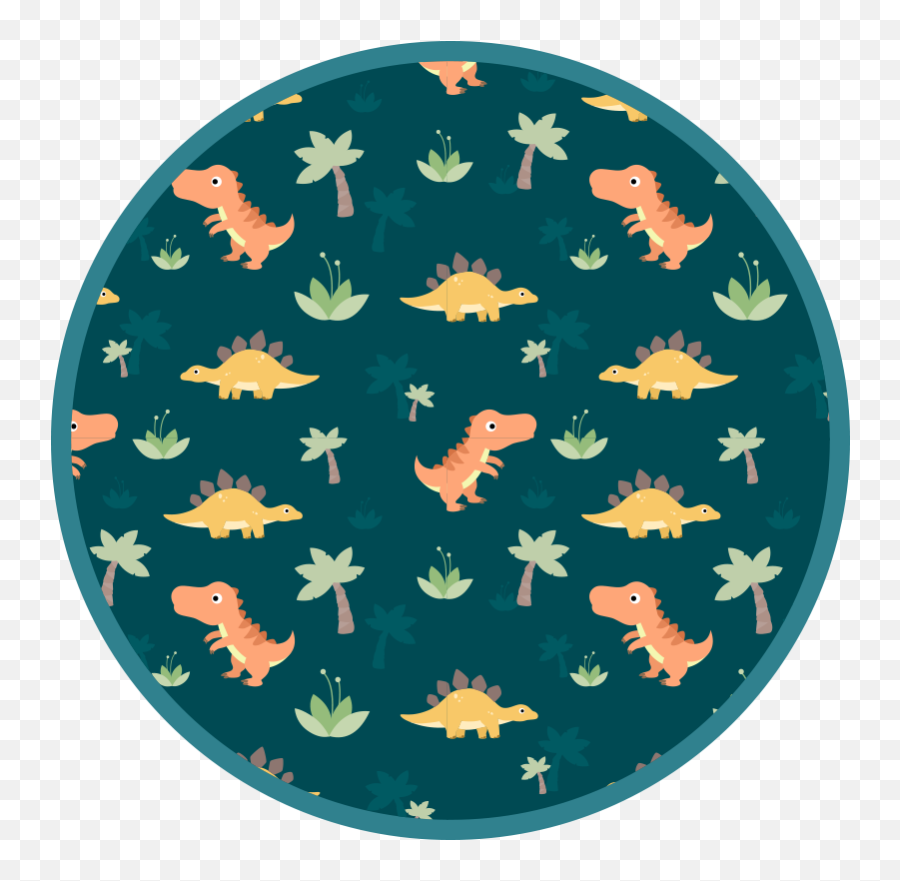 Cute Dinosaurs For Children Kids Vinyl Carpet - Art Emoji,Dinosaur Emoji Iphone
