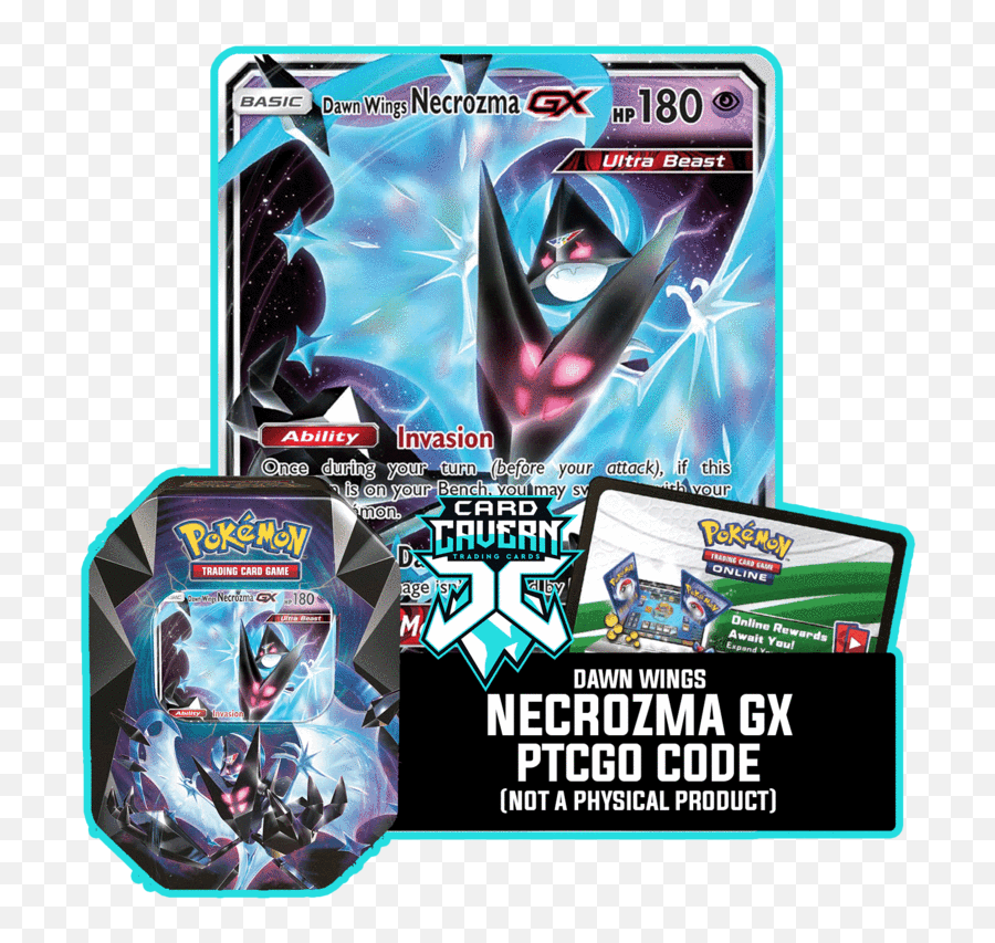 Online Code Card From The Alolan - Pokemon Dawn Wings Necrozma Gx Emoji,Sandslash Emoji