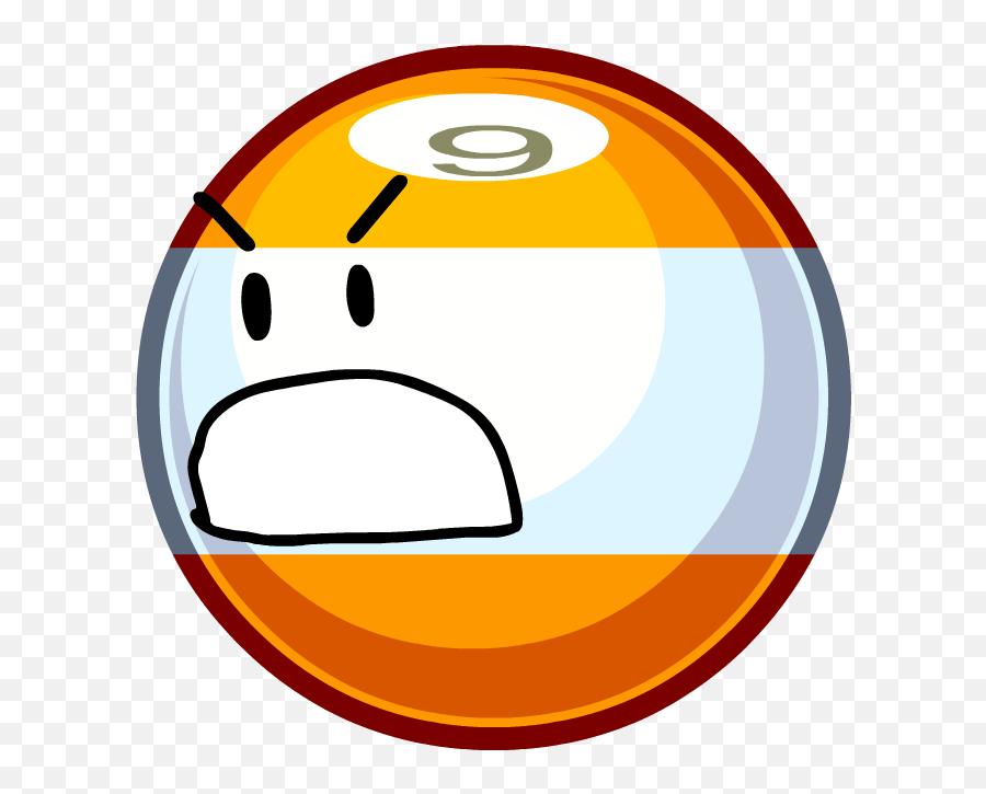 9 Ball Objects Of Objectland Wiki Fandom - Dot Emoji,Green White Orange Ball Emoji