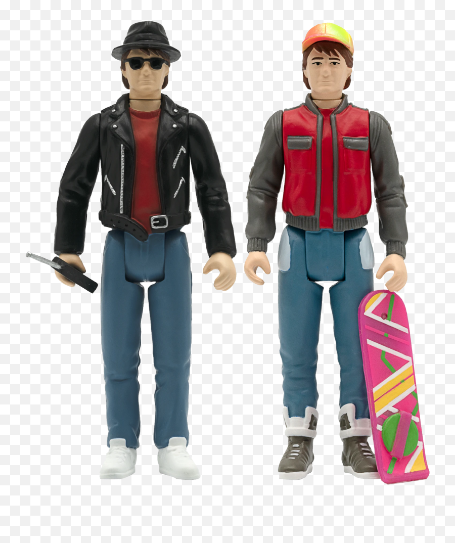 Back To The Future Part Ii Reaction Figures U2013 Thelogbookcom - Reaction Back To The Future Action Figure Emoji,The Emoji Movie Collectible Figures