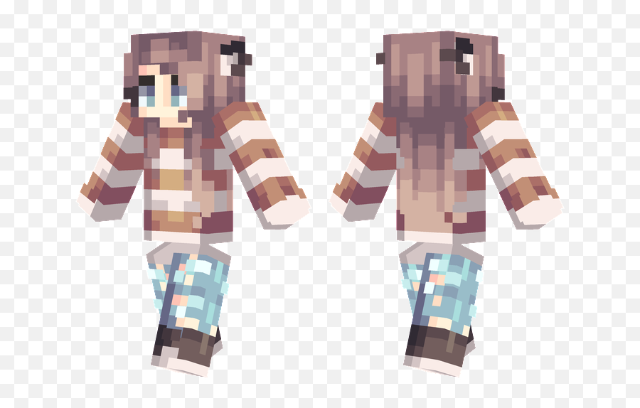 Mc Skins Minecraft Skins - Striped Shirt Minecraft Skin Emoji,Laughing Emoji Minecraft Skin