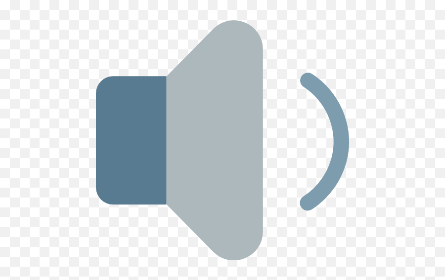 Speaker With One Sound Wave - Emoji Suono,Wave 1 1 Emoji