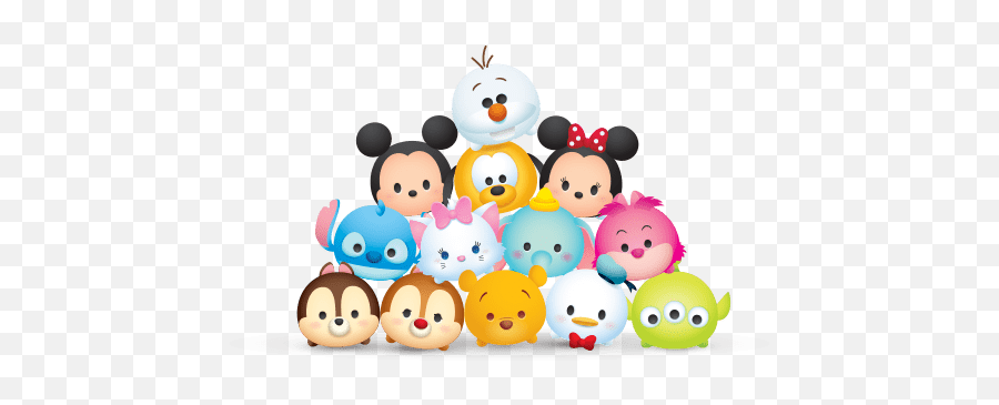 Download Hd Tsum Tsum - Tsum Tsum Background Png Transparent Happy Birthday Disney Tsum Tsum Emoji,Tsum Tsum Emoticons