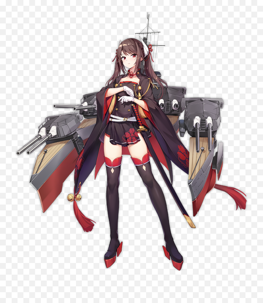 Harry And The Shipgirls Prisoner Of Shipping A Hpkancolle - Haruna Azur Lane Emoji,Cosplay Ears React To Emotion