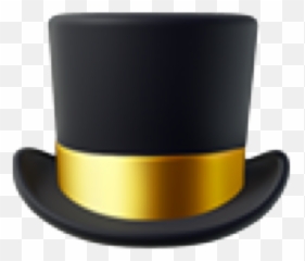 Emoji Sticker Sombrero Sticker - Top Hat Emoji,Sombrero Emoji