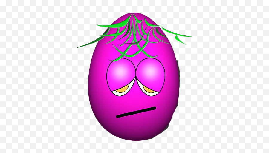 Purple Easter Egg Png Transparent Image - Dot Emoji,Egg Emoticon