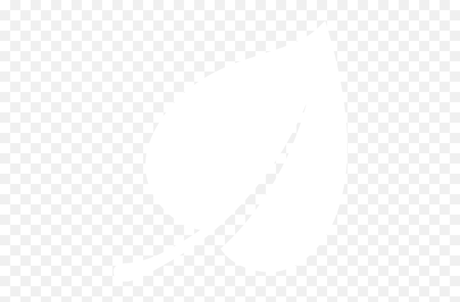 White Leaf Icon - White Leaf Icon Transparent Emoji,Snowflake Sun Leaf Leaf Emoji