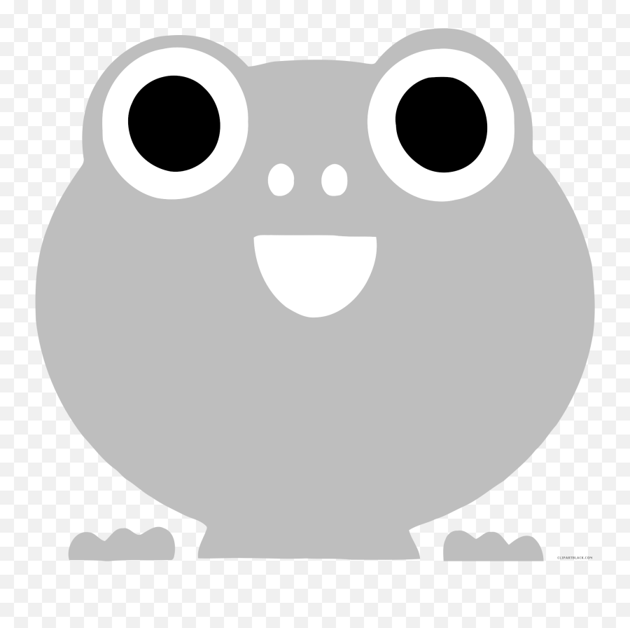 Emoji Katak Png White Black Transparent - Emoji Katak Png White Black,Frog Emoji