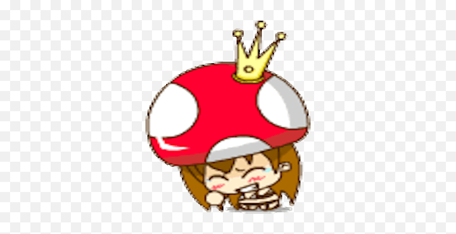 Mushroom Girl - Sticker By Emoji,Toadstool Emoji