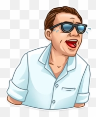Belfort Telegram Stickers Emoji,Guz With Glasses Emoji