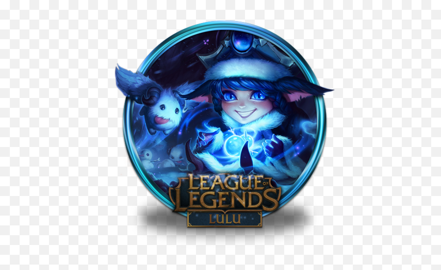 Lulu Icon League Of Legends Gold Border Iconset Fazie69 Emoji,Emoji Symbol For Lol