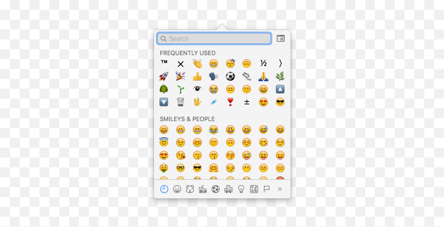 Emoji Special Symbols Dialog Randomly - Ctrl Cmd Space Window,What Emoji Answers