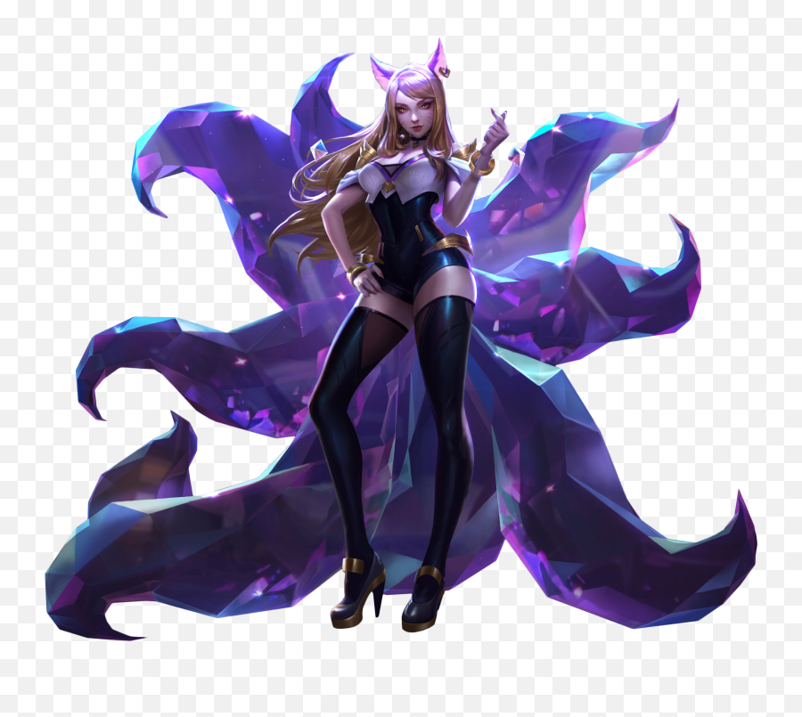 Kda Ahri Leagueoflegends Sticker - Kda Ahri Transparent Emoji,Ahri Emoji