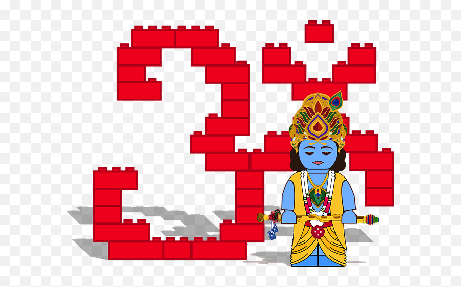 Krishna Designs Themes Templates And Downloadable Graphic - Lego Krishna Emoji,Lego Emoji