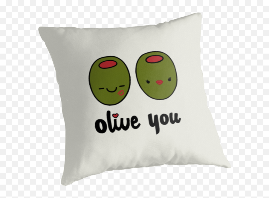Funny Couple Throw Pillows - Cute Pillow Pngs Emoji,Emoticon Pillows Walmart