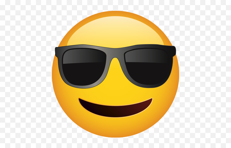 Smiling Face With Sunglasses 0 - Smiling Face With Sunglasses Emoji Png,Steam Nose Emoji