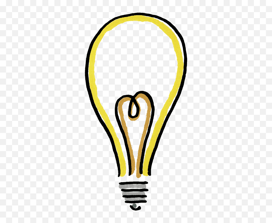 Light Bulb Lightbulb Clipart Clipartwiz - Cute Light Bulb Transparent Emoji,Sun Bulb Up Emoji