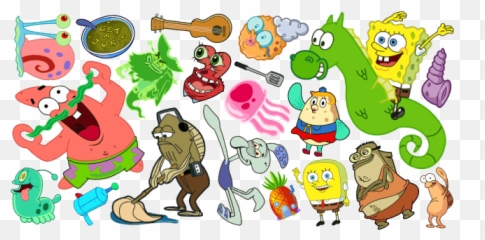 Spongebob Cursor Collection - Custom Cursor Emoji,Crab Emoji Meme
