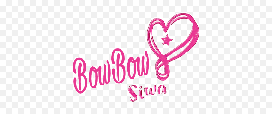 Download Jojo Siwa Heart Png Png U0026 Gif Base - Bow Bow Siwa Logo Emoji,Jjba Emoji