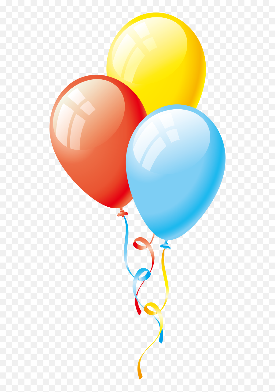 Vector Birthday Balloons Png Download - Balloons Clipart Png Emoji,House Balloons Emoji