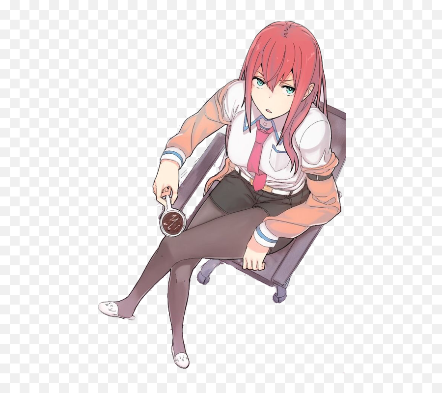 Kurisumakise Kurisu Steinsgate Sticker - Anime Emoji,Steins;gate 0 Emojis