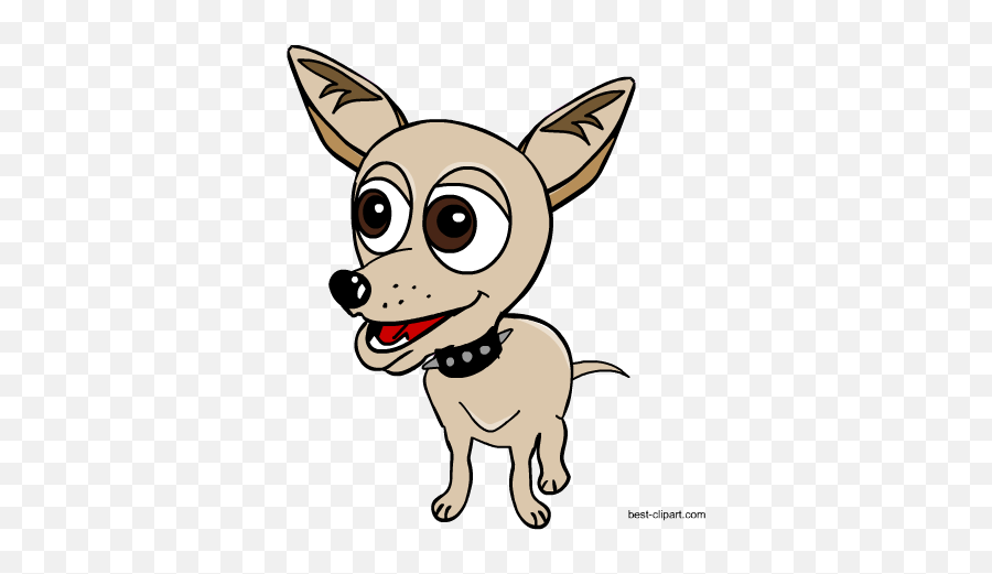 Free Dog Clip Art Dog House And Puppy - Clipart Chihuahua Dog Emoji,Chihuahua Emoji
