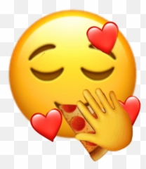 Pizza Pizzaemoji Eating Food Iphone,Eating Emoticon
