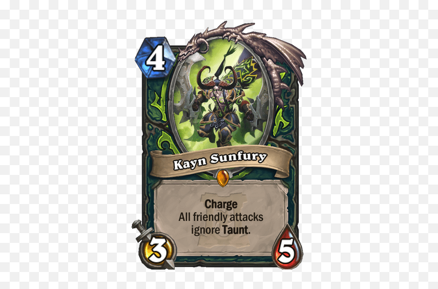 Ashes Of Outland Card Reveals Round - Demon Hunter Kayn Hearthstone Emoji,Demon Hunter Emoji