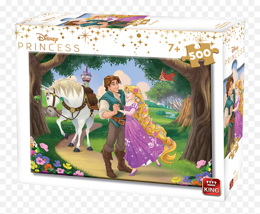 Disney 500pcs Rapunzel - King International Disney Puzzle King 500 Emoji,Rapunzel Coming Out Of Tower With Emotions