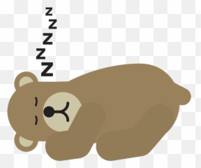 Bear - Bear Hibernating Png Emoji,Bear Emoji