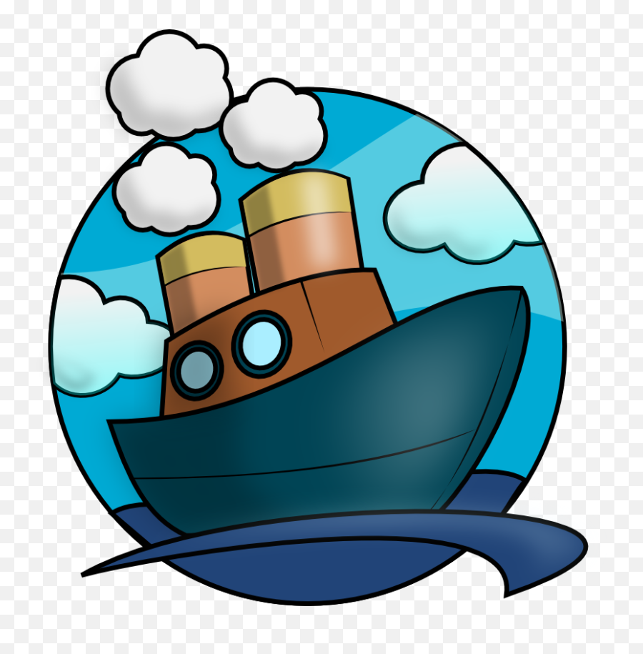 Free Steam Train Clipart Download Free - Cute Ship Clipart Png Emoji,Brule Steam Emoticon