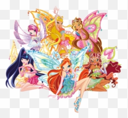 Winx Winxclub Sticker By Daniela Teixeira - Winx Club Bloom Stella Flora Enchantix Emoji,Winx Club Told By Emojis