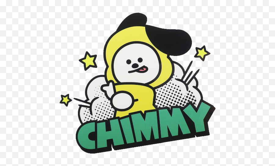 Pin On Stickers - Bt21 Chimmy Comic Emoji,Korean Uwu Emoticon