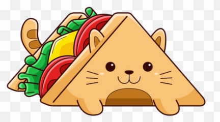 Top 10 Emoji Illustrations - Cute Sandwich Cartoon,Walking Pizza Hotdog Taco Emoji