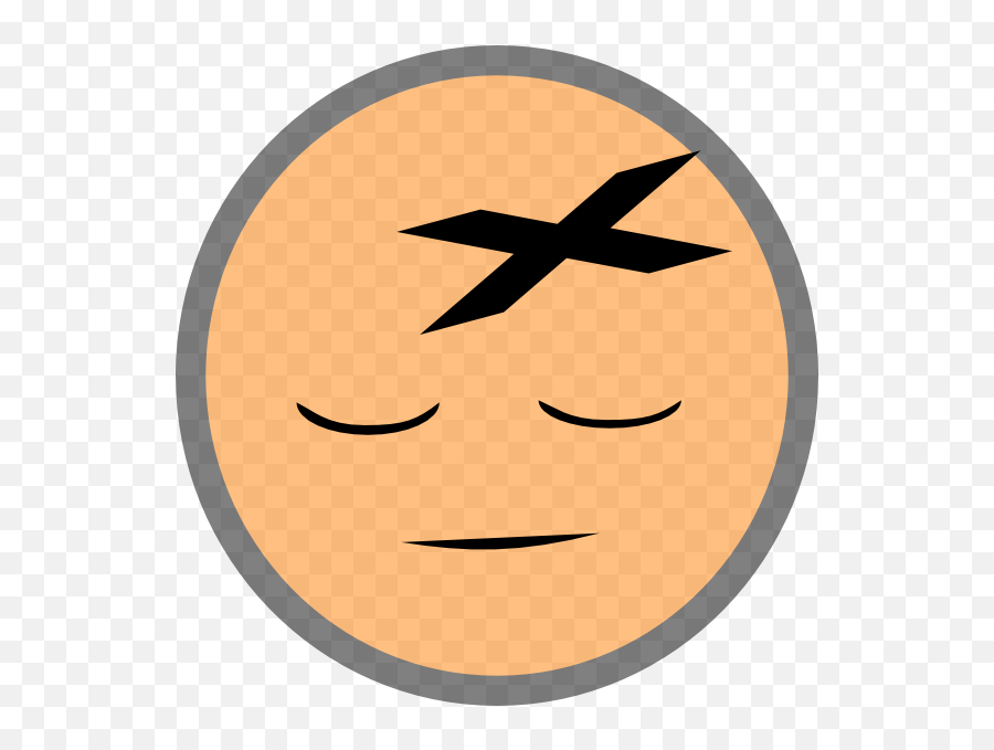 The Long Sleep Clip Art At Clkercom - Vector Clip Art Happy Emoji,Large Death Emoticon