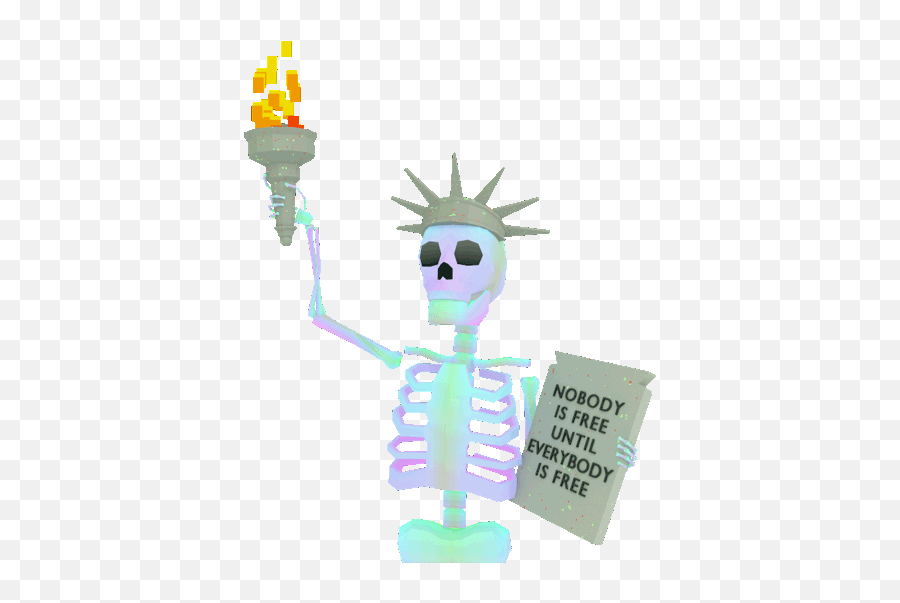 Pin On Skeleton War - 4th Of July Skeleton Gif Emoji,4th Of July Moving Emojis Android