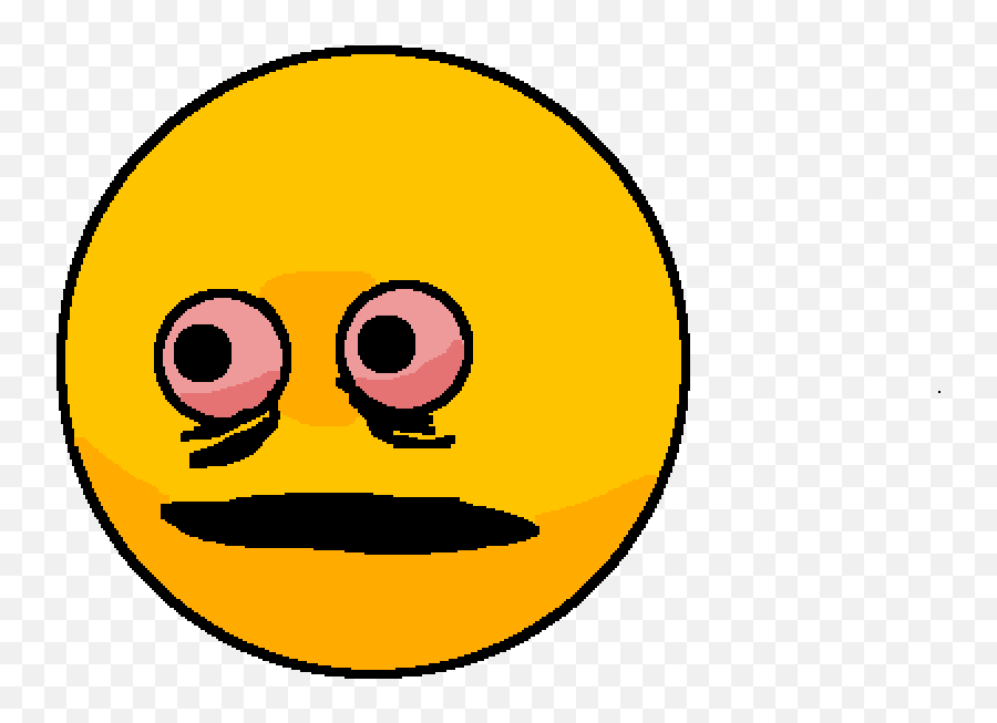 Pixilart - Happy Emoji,Vibe Check Emoticon
