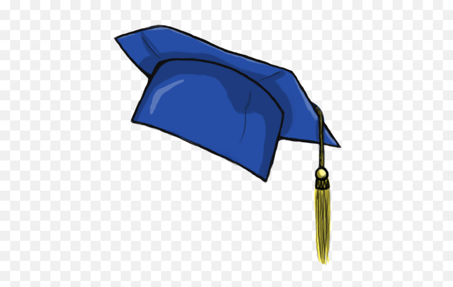 Graduation Hat Flying Graduation Caps Clip Art Graduation - Transparent Background Blue Graduation Cap Clipart Emoji,Graduation Cap Emoji
