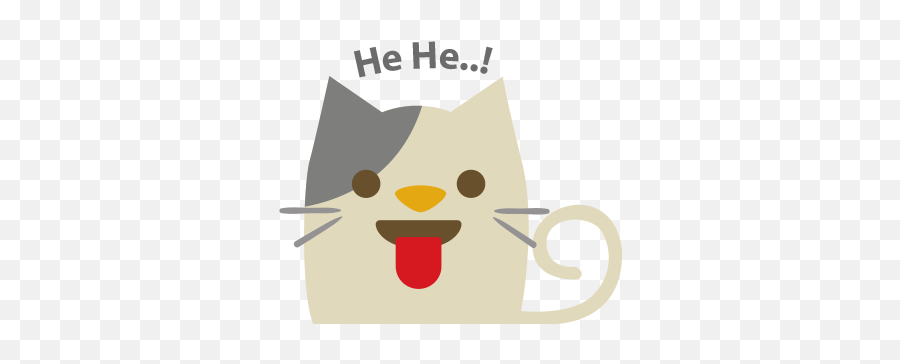 Facial Cat Sticker For Imessage - Happy Emoji,Cat Face Emotion