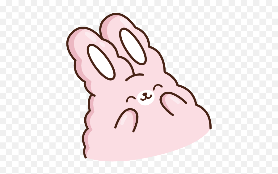 64win 58185 - Line Stickers Cute Bunny Emoji,Kanahei Rabbit Emoticon
