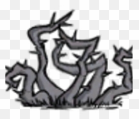 Bush Png Black And White All Png Images Can Be Used For - Don T Starve Spiky Bush Emoji,Bush Emoticon
