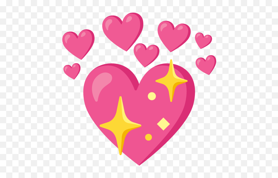 Enfermedadtwitter - Sparkle Heart Emoji Transparent Background,Fotos Con Emojis Enfermo