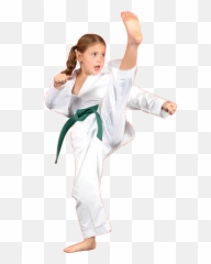 Karate Kids - Karate Kids Girls Full Size Png Download Emoji,Karate Kick Girl Emoticon