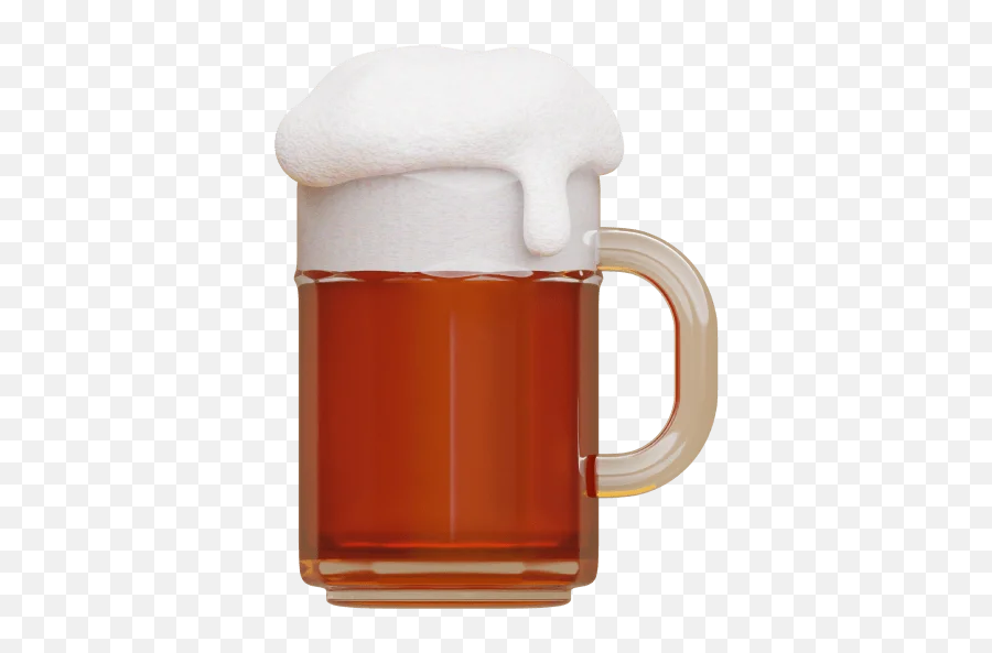 Telegram Sticker 56 From Collection Craftwork Emoji,3 7s Beer Beer Emoji