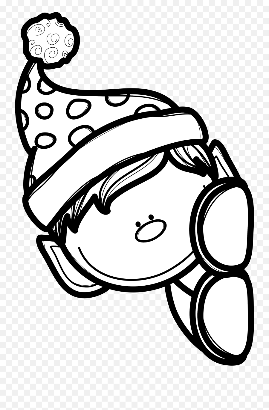 Clip Art Peeking Elf - Png Download Full Size Clipart Elf Clip Art Black And White Emoji,Elf Emoji