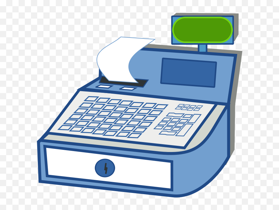 Money Clipart Computer Money Computer - Transparent Cash Register Clipart Emoji,Cash Register Emoji