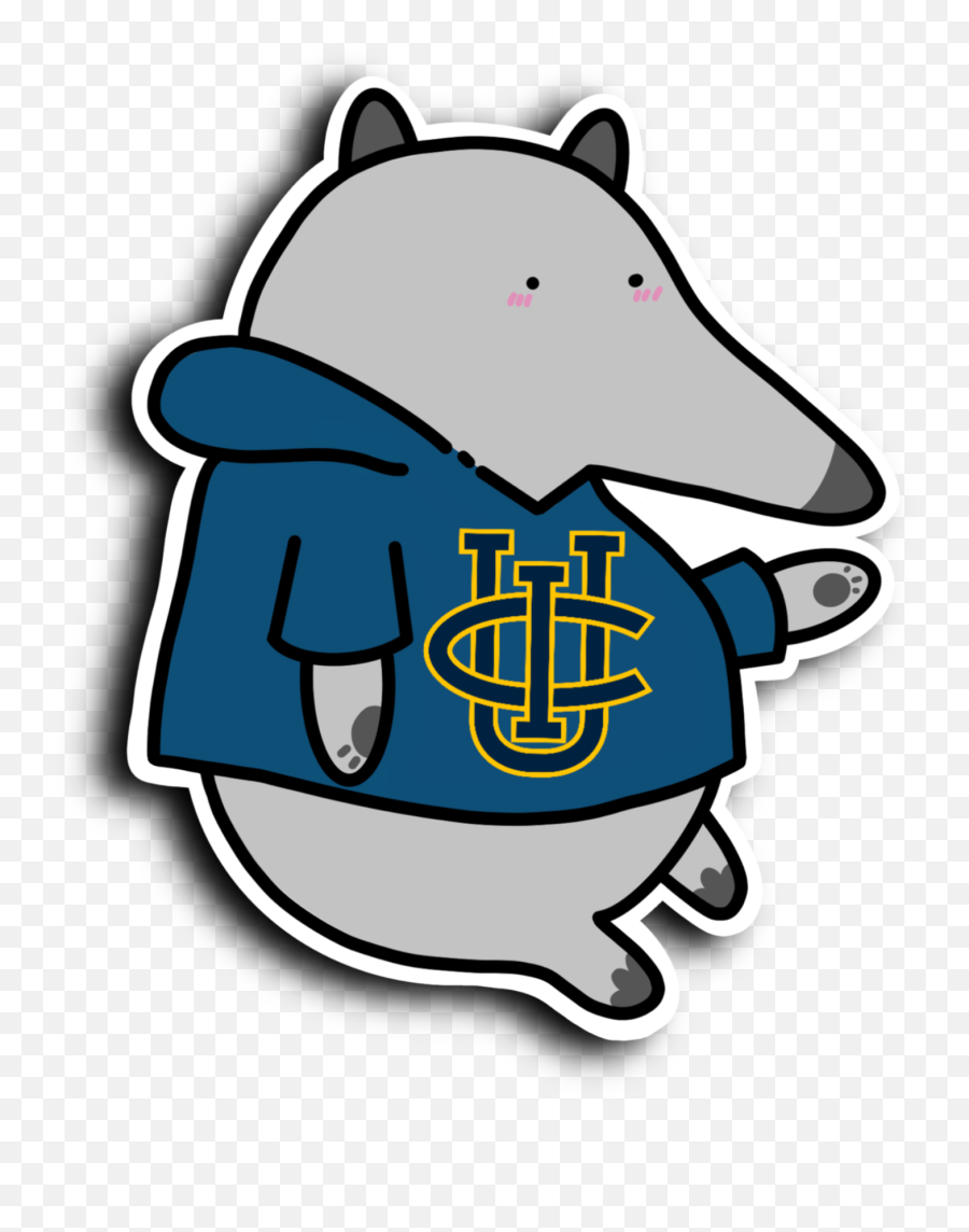 Peter The Anteater - Uci Anteater Logo Emoji,Anteater Emoji